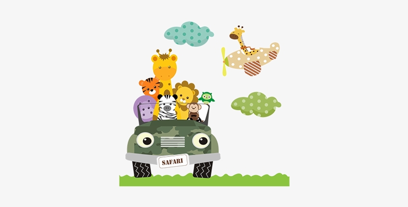 Cor Do Fundo - Convite Safari Do Arthur, transparent png download