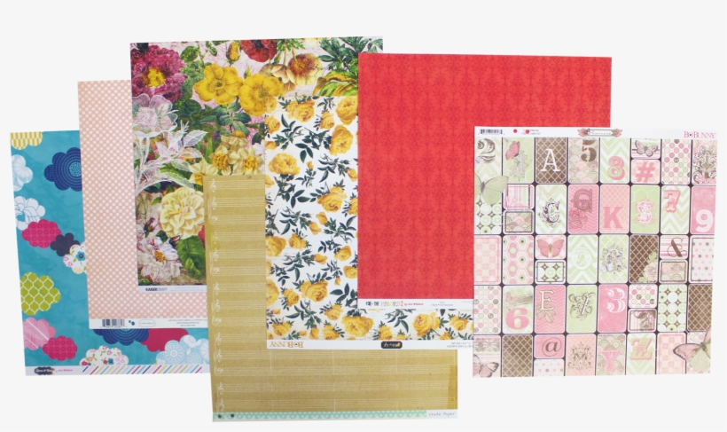 All Paper Punches Are 30% Off Reg - Bo Bunny 12 X 12 In. Paper Primrose Collection Primrose, transparent png download