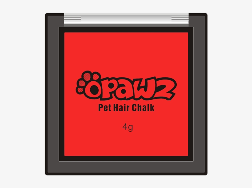 Pet Hair Chalk-red - Opawz Colour Chalks - White, transparent png download