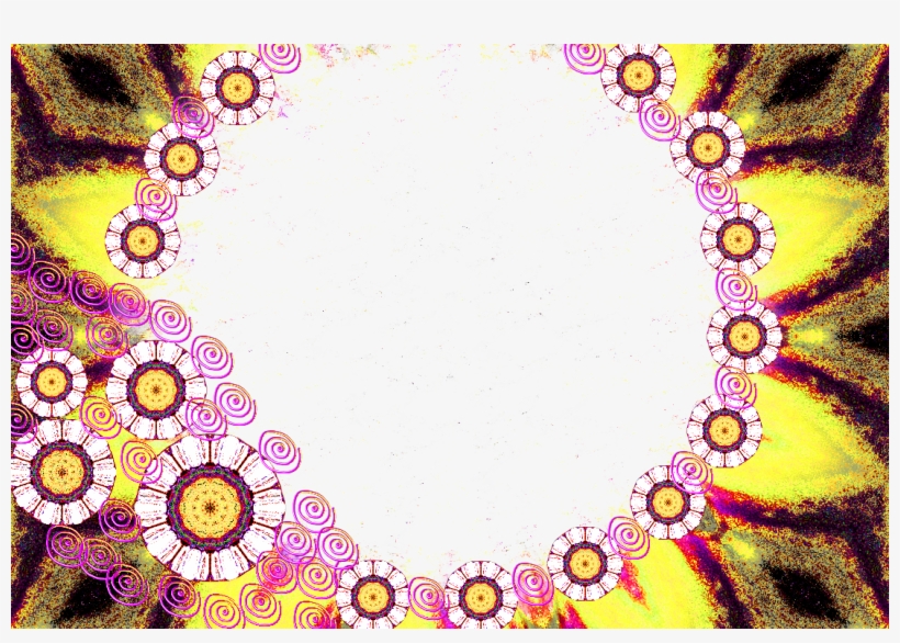 Star, Frame, Chalk, Digital, Flower, Wheel, Heart, - Circle, transparent png download