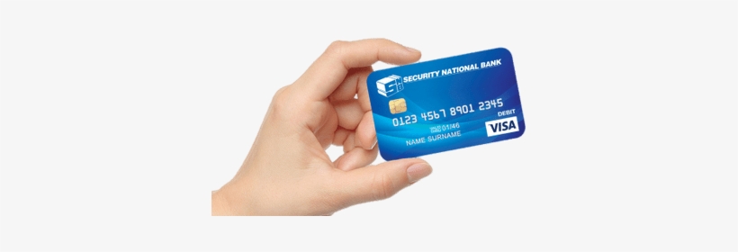 Bank Card In Hand - Hootoo Iphone 64gb Usb 3.0 Flash Drive, transparent png download