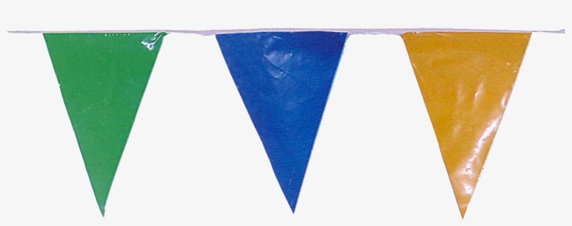Banderas Triangulares Para Fiestas De Pueblos - Banner, transparent png download