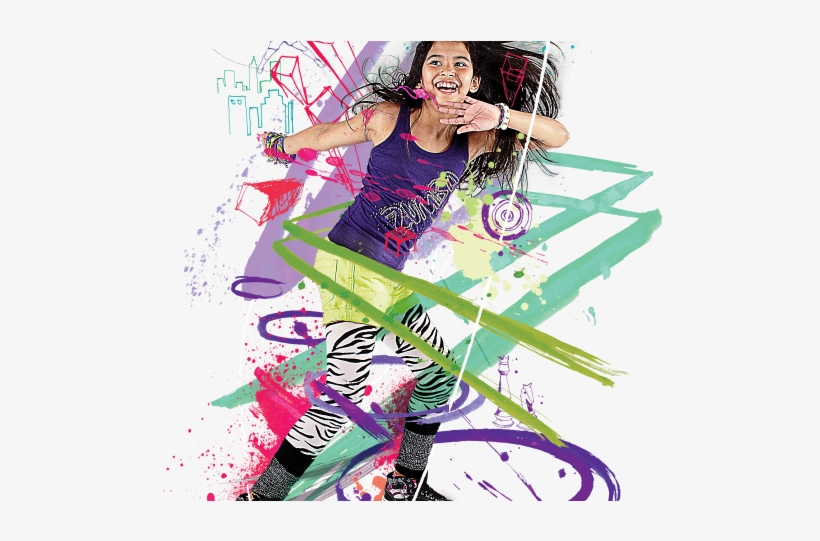 Zumba Gets Kids Moving In 50,000 Classrooms - Zumba Kids Png, transparent png download