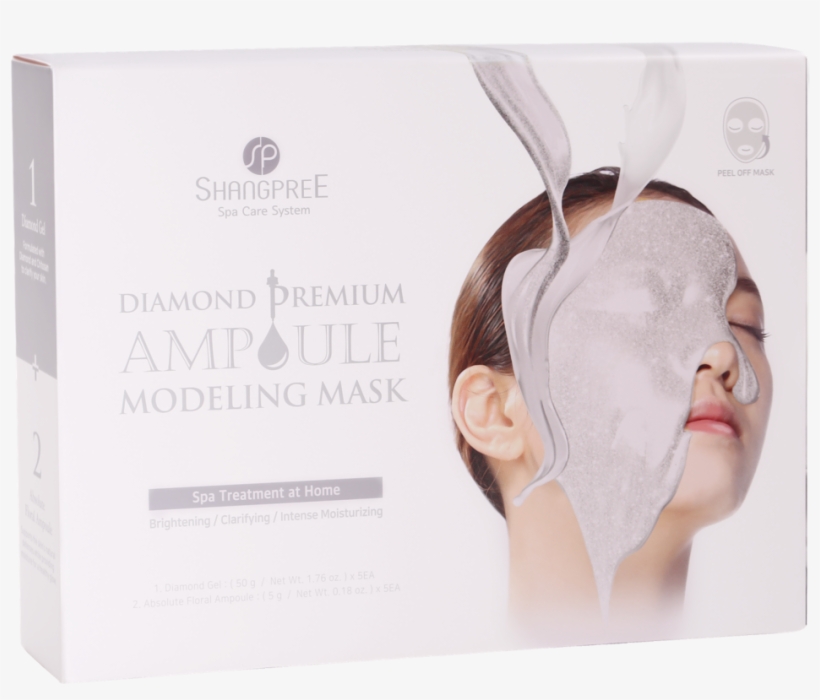 Diamond Premium Ampoule Modeling Mask Set - Shangpree Ampoule Modeling Mask, transparent png download