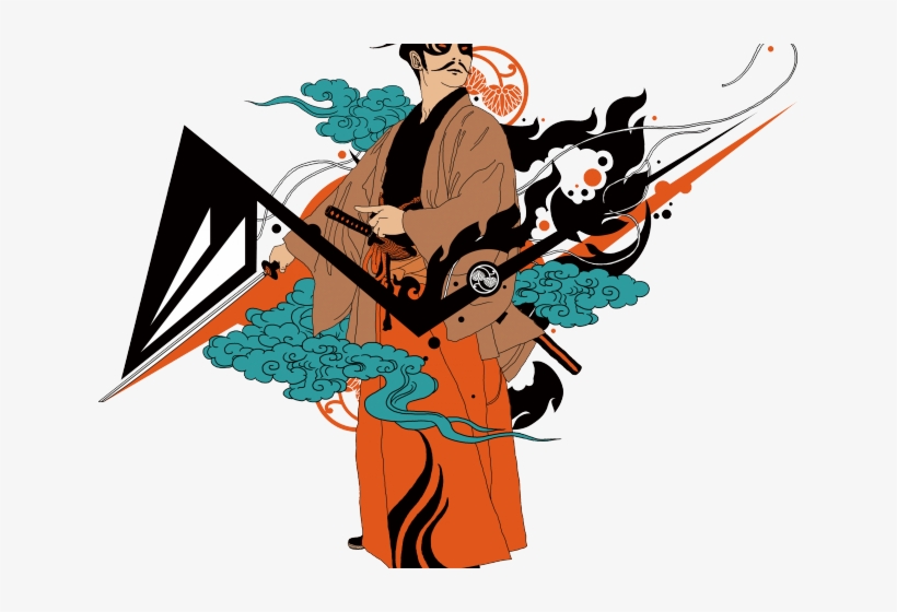 Samurai Clipart Japanese History - Samurai, transparent png download