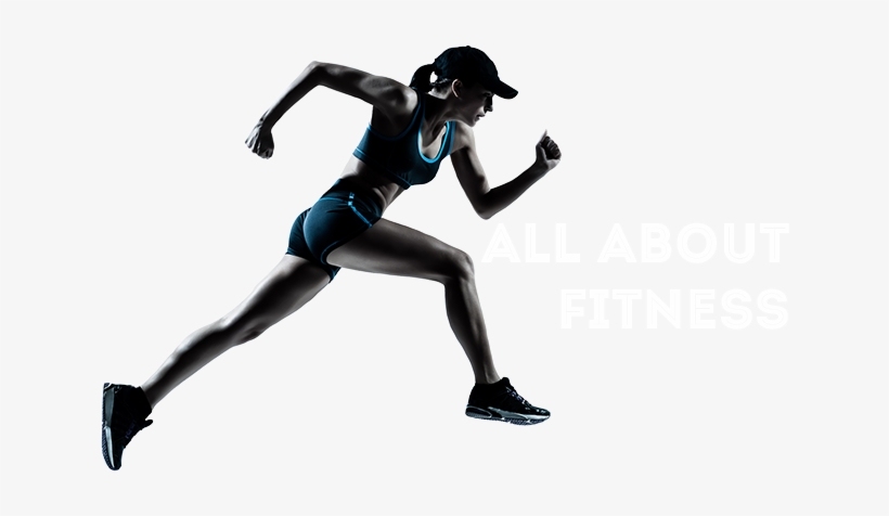About Fitness Img - Woman Sprinting, transparent png download