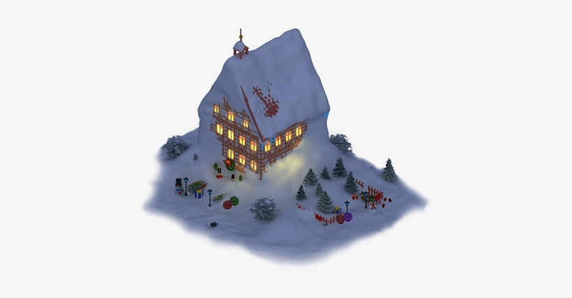 Christmas Tree Market L1 - House, transparent png download