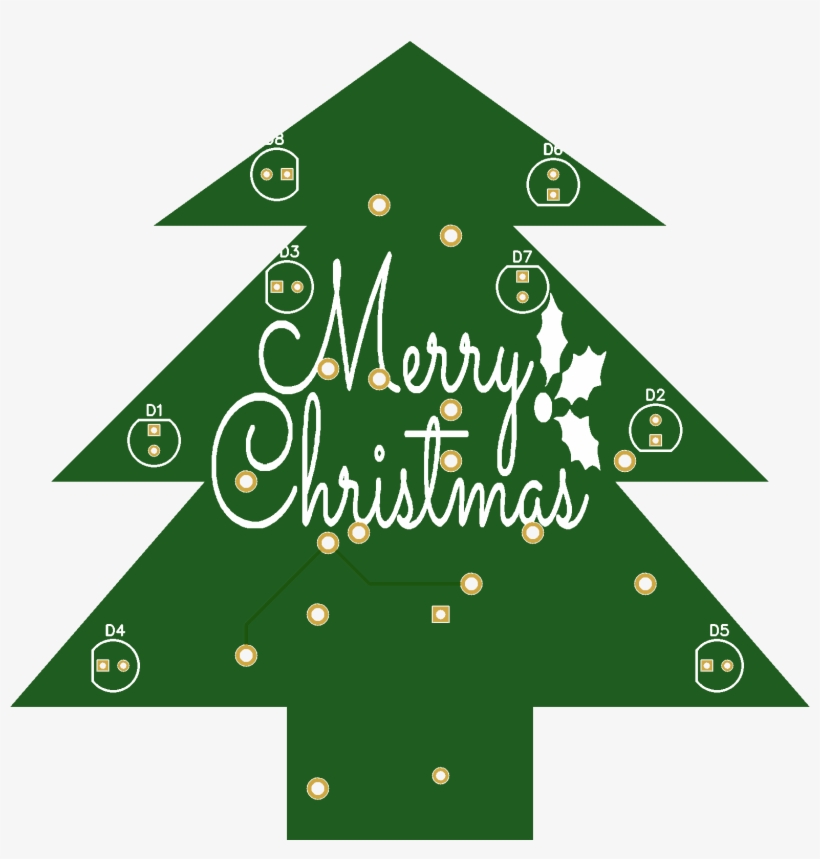 Led Christmas Tree - Aveton Gifford, transparent png download