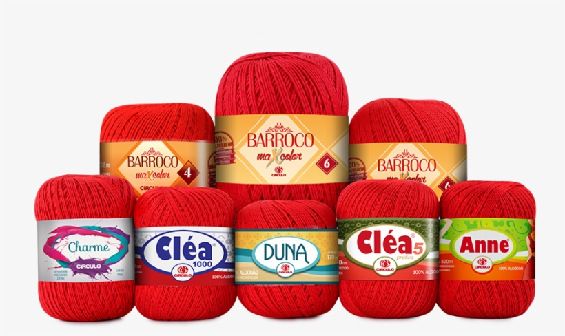 Em Comemoração Aos Seus 80 Anos, É Lançada A Cor - Linha Para Crochê Cléa 1000mt Circulo-9587, transparent png download