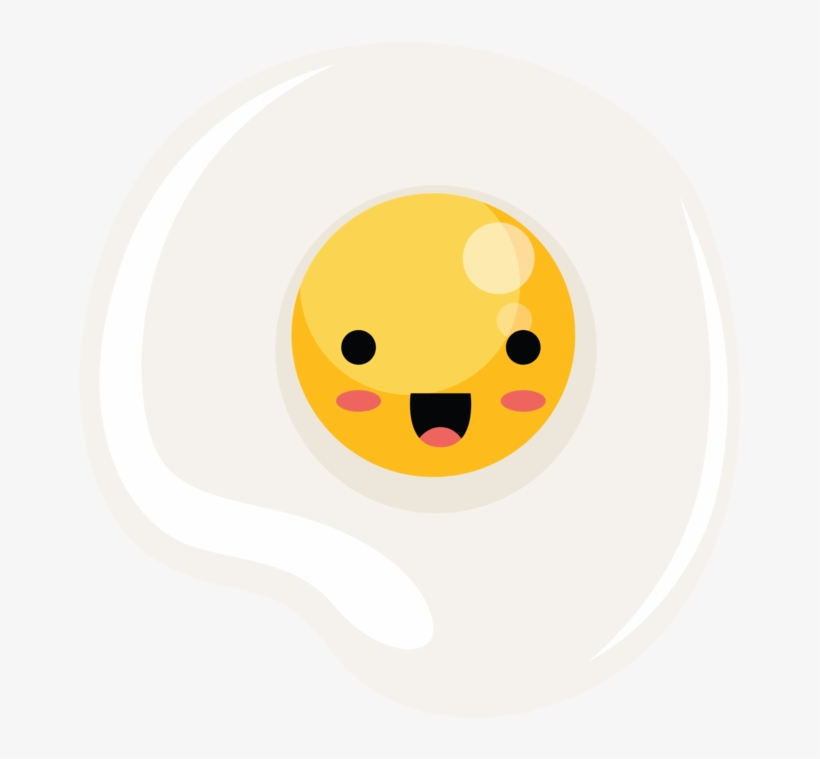 Fried Egg Amazed - Fried Egg, transparent png download
