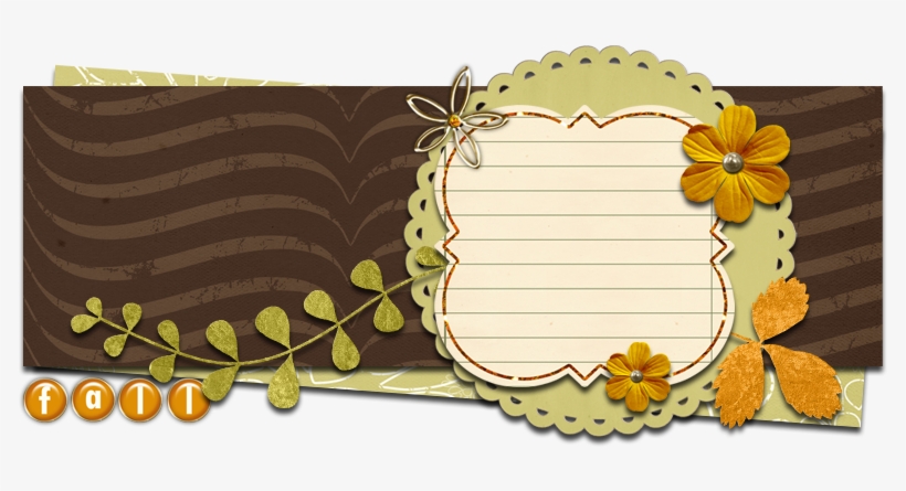 Cider Falls Banner - Autumn Blog Layouts, transparent png download