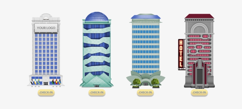 No Hotsite O Estudante Podia Criar Seu Próprio Hotel, - Commercial Building, transparent png download