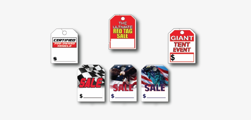 Event Hang Tags - American Flag, transparent png download