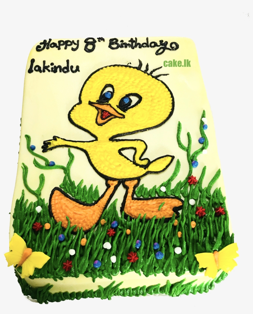 Tweety Cake - Cake, transparent png download