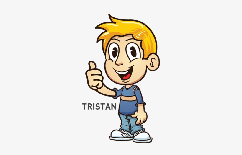 Could There Be A Better Place For A Birthday Party - Girl Cartoon Thumbs Up, transparent png download