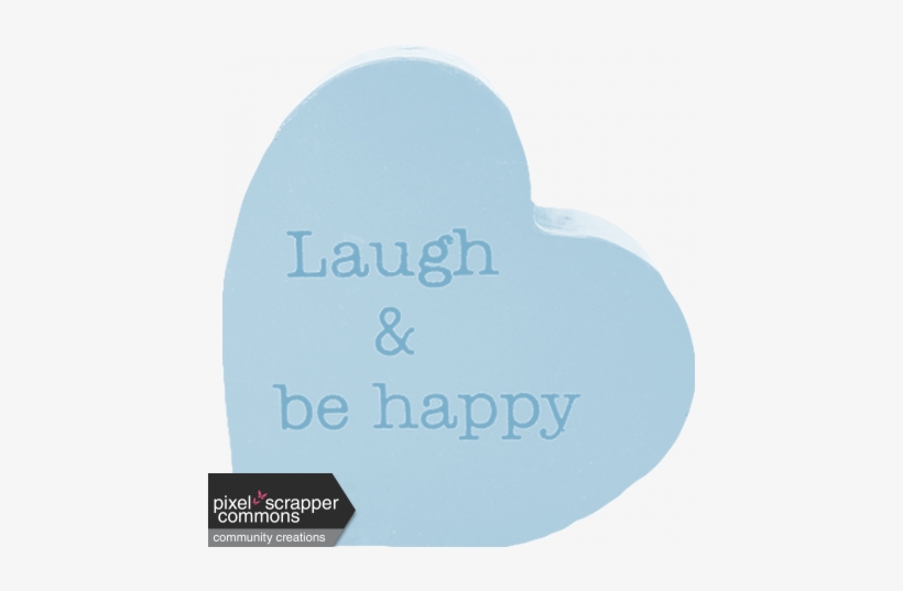 Brittle Blue Wooden Heart Aphorism PNG Image Transparent PNG Free