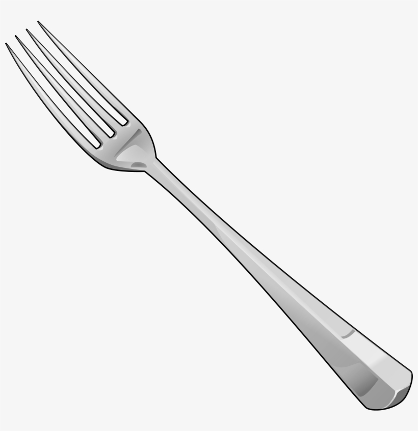 Dinner Clipart Utensil - Fork Clipart, transparent png download