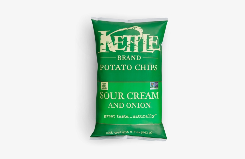Sour Cream & Onion - Kettle Chips Chili Verde, transparent png download