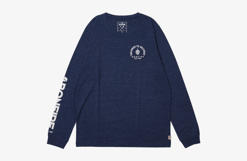Pine Cones L/s - Long-sleeved T-shirt, transparent png download