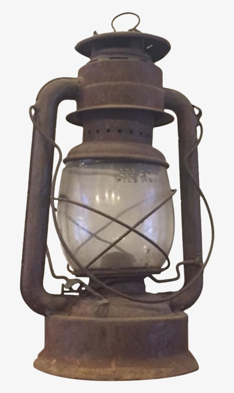 2 D-lite Lantern W/rustic Patina On Chairish - Lantern, transparent png download