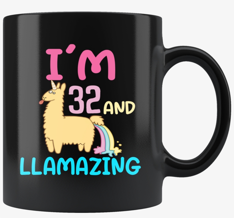 Birthday Girl Gifts Teepipie Birthday Girl Llama Llamacorn - Mug, transparent png download