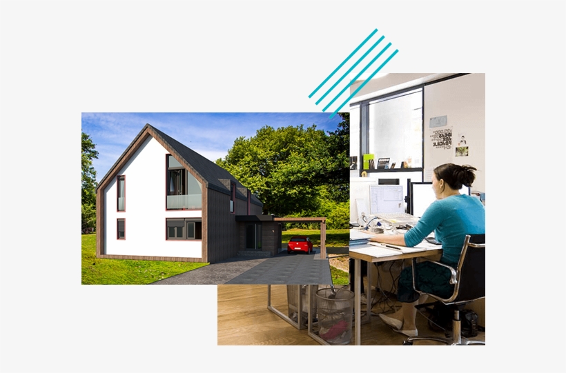 Wood House Car - Car, transparent png download