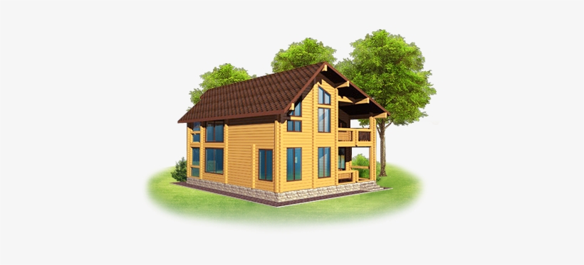 House Png - Green House, transparent png download