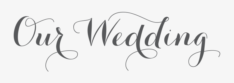 Share This Image - Our Wedding Logo Png, transparent png download