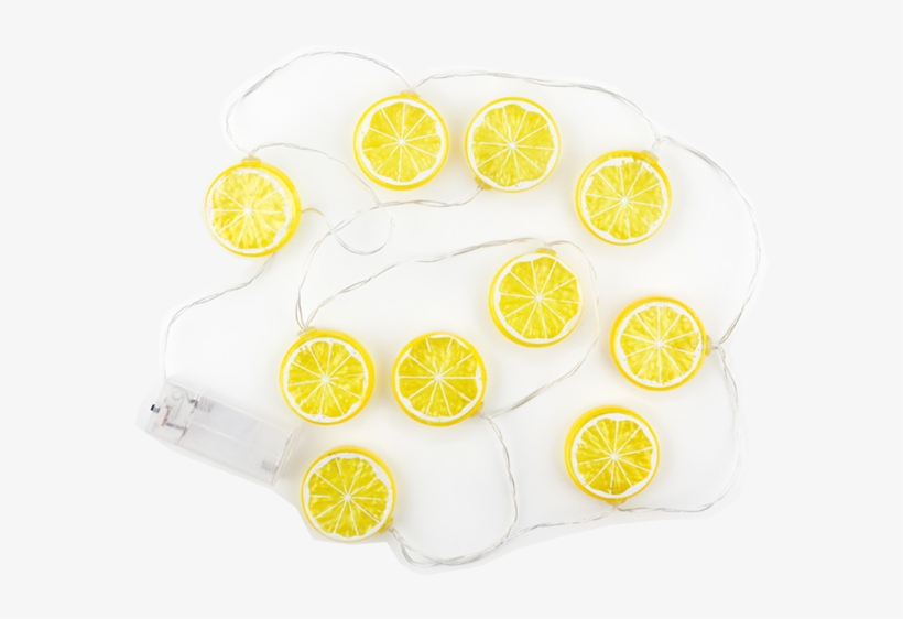 Guirnalda Led Limones - Throw Pillow, transparent png download