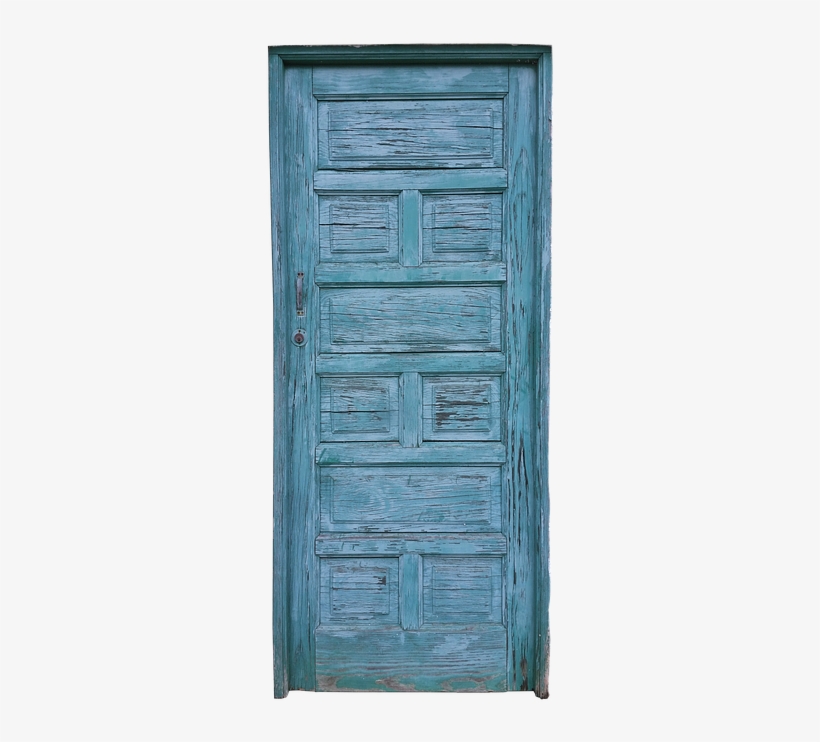 Door, Old, Blue, Old Door, House Entrance, Wood, Input - Old Door Png, transparent png download