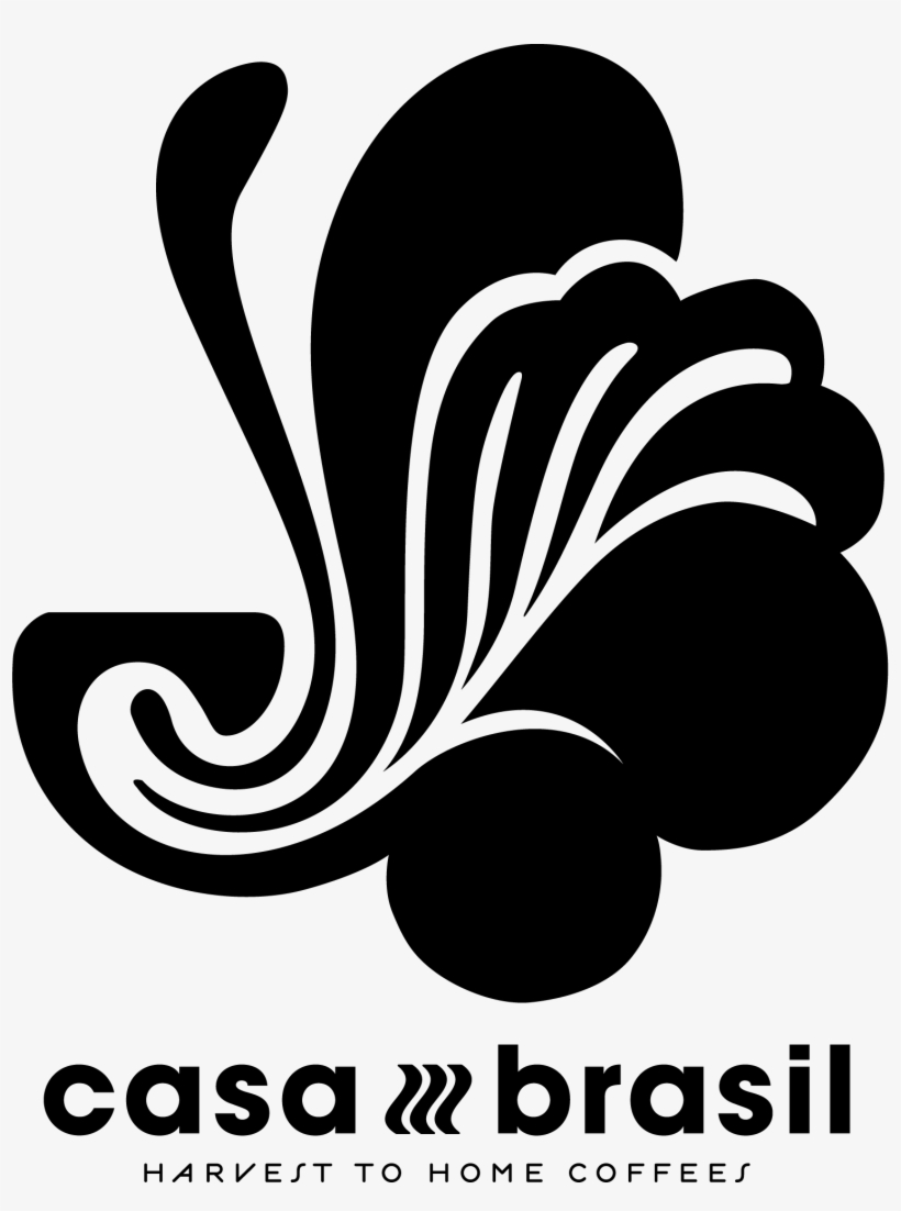 Casabrasil Swoosh Black - Casa Brasil Coffee, transparent png download