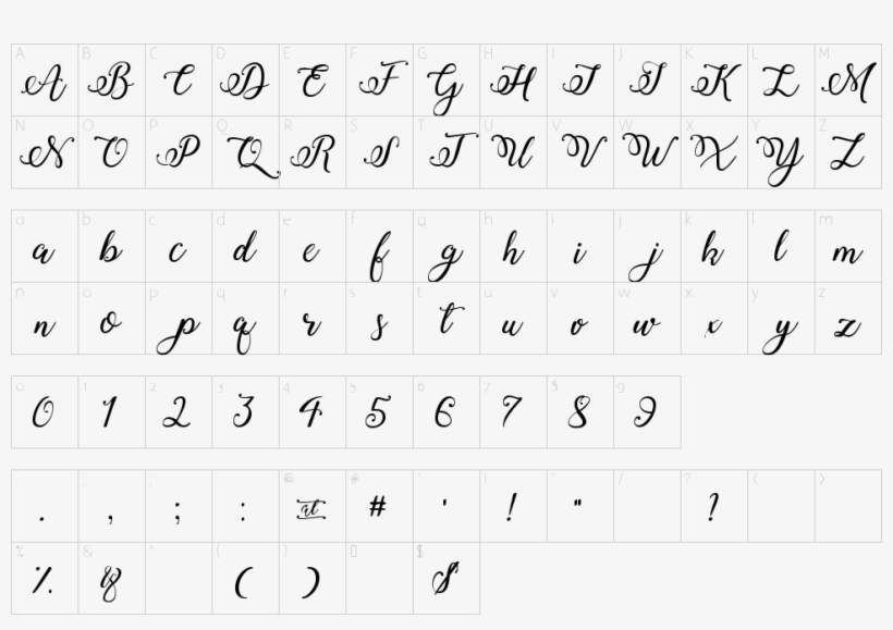 Character Map - Don T Click Me Font, transparent png download