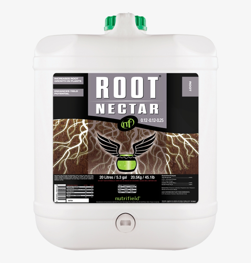 Root Nectar 1l - Nutrifield Root Nectar 20 Liters B3534, transparent png download