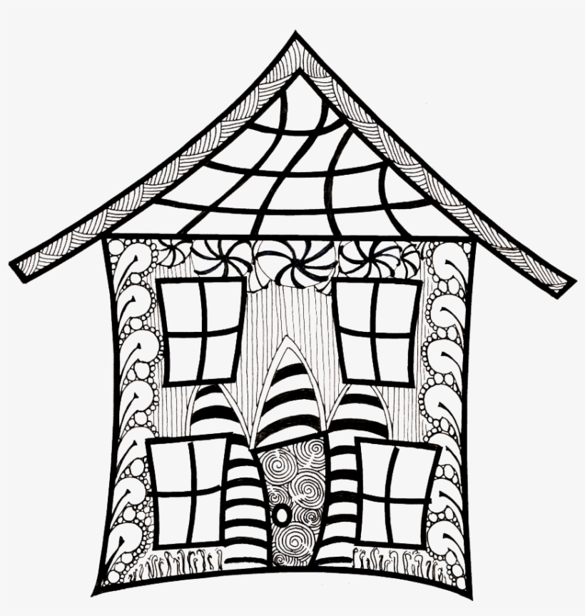 Zentangle House Parties - Zentangle House, transparent png download