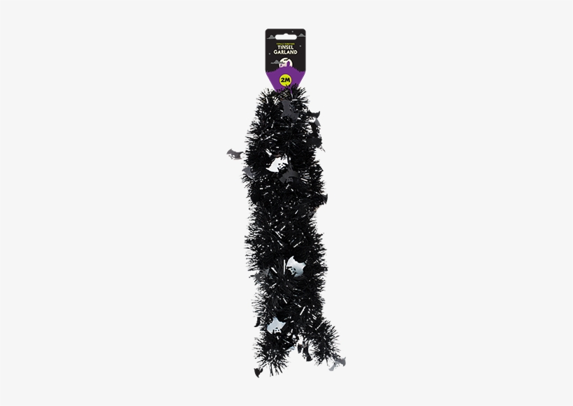 Halloween Tinsel Garland - Christmas Tree, transparent png download