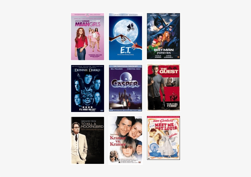 Tbt To Movies With Halloween Scenes - Mean Girls Dvd Cover, transparent png download