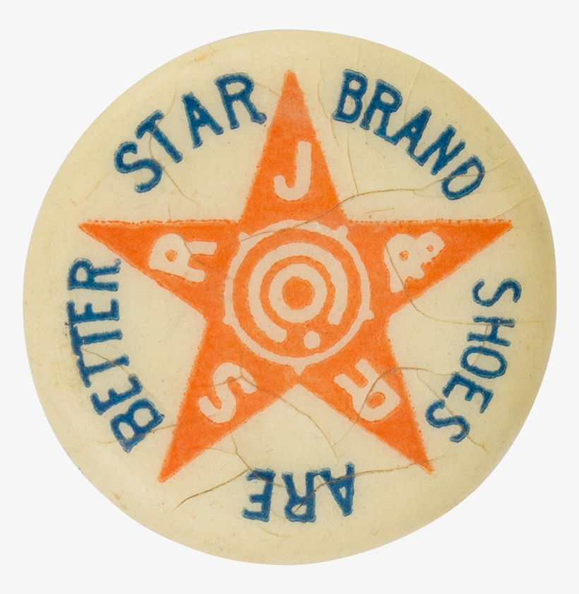 Star Brand Shoes Advertising Button Museum - Advertising, transparent png download