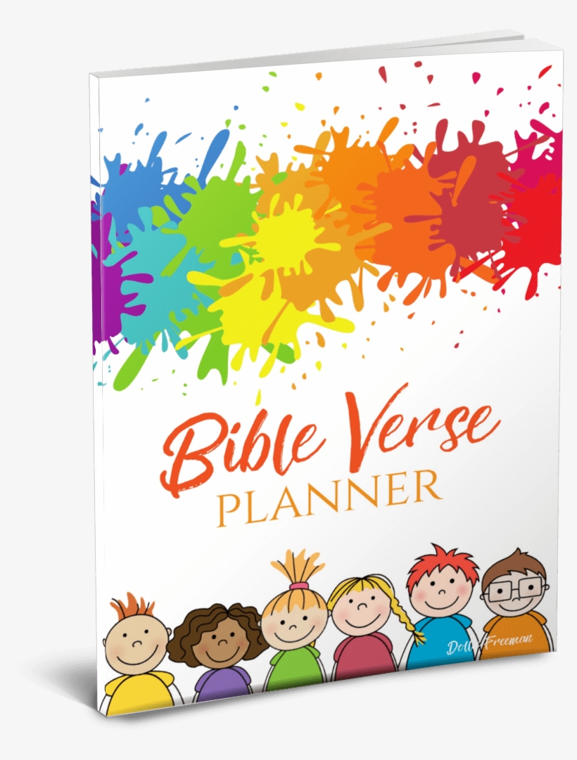 Free Bible Verse Planner - Paint Brush Art T-shirt - Color Splatter, transparent png download