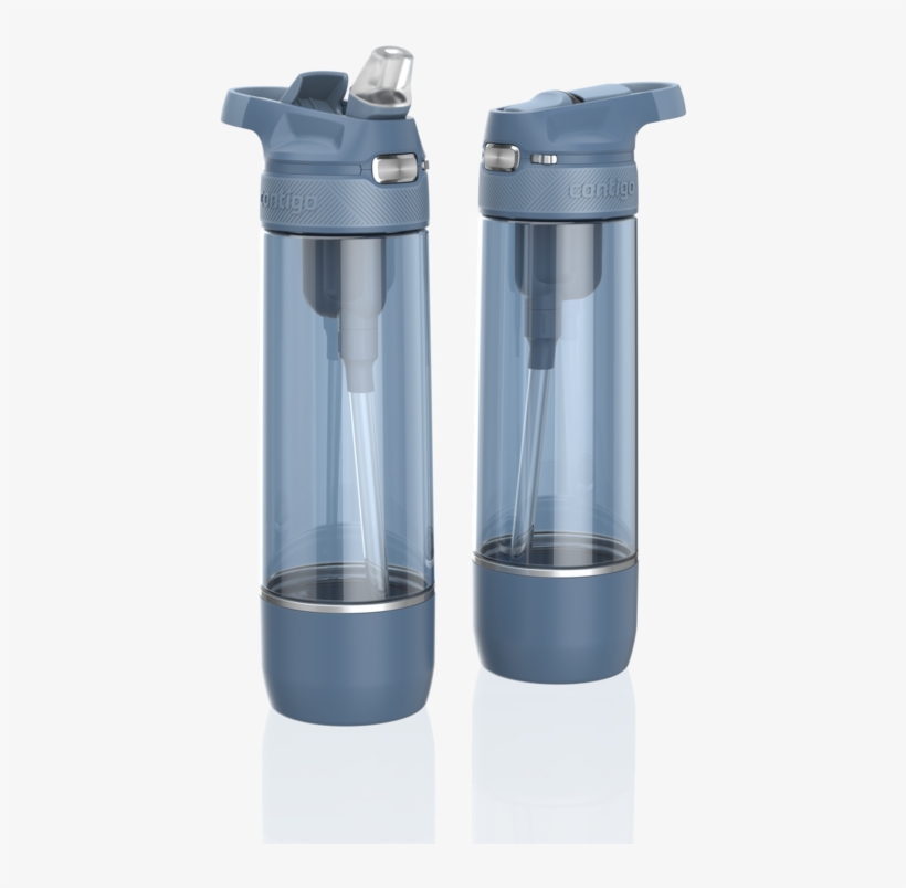 08 11 16 Smart Bottle Cmf Navy Lightblue Final - Bottle, transparent png download