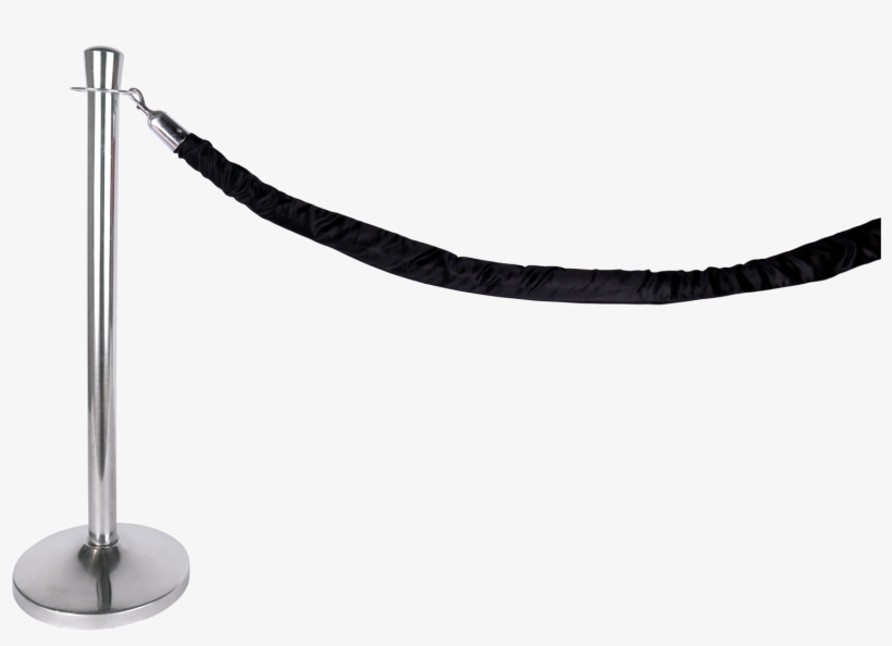 8′ Black Rope - Cable, transparent png download
