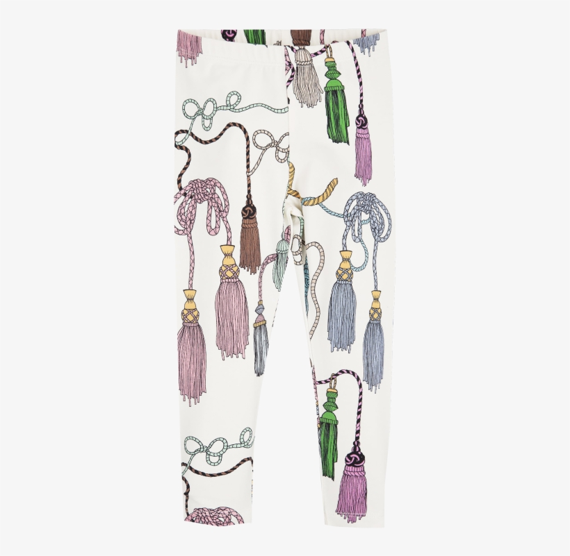 Mini Rodini Tassels Leggings - Mini Rodini Tassel Print Leggings 56/62 Cm, transparent png download