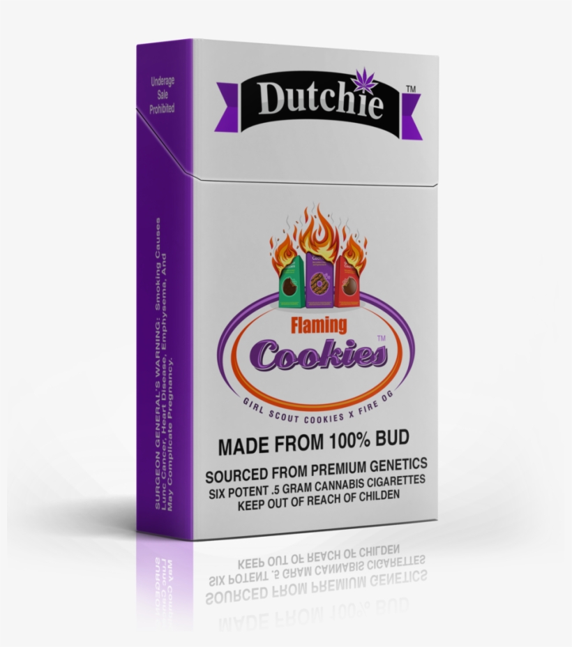 Flaming Cookies - Dutchie Pre Roll Pack, transparent png download