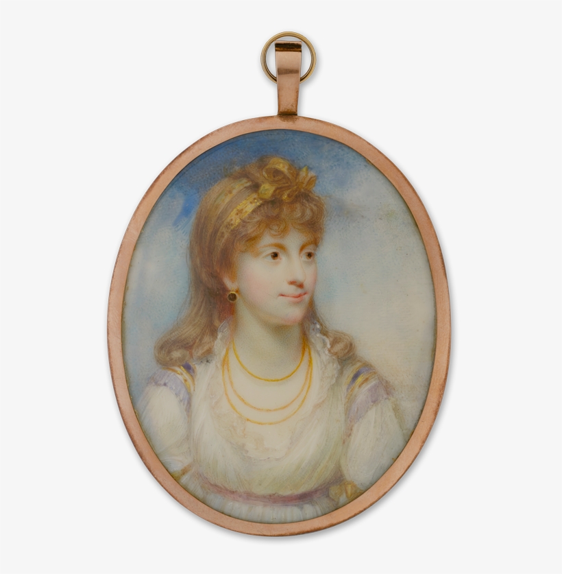 Portrait Miniature Of Frederica, Duchess Of York - Frederica Duchess Of York, transparent png download