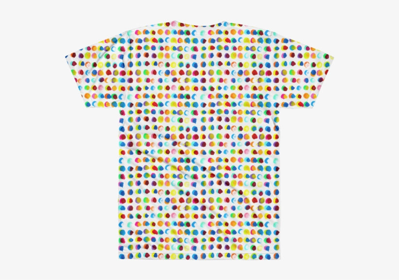 Ink Spots All Over Printed T Shirt White Xs - Active Shirt, transparent png download