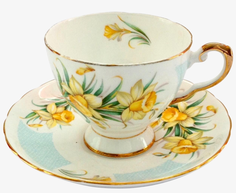 Tuscan Bone China March's Daffodil Birthday Flower, transparent png download