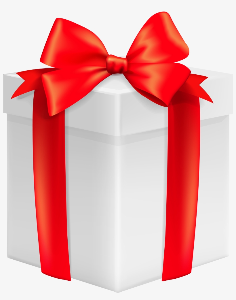 White Gift Box Png Clip Art Imageu200b Gallery Yopriceville, transparent png download