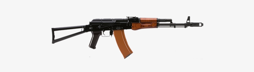 Aks-74 "kalashnikov" Assault Rifle With Folding Butt - Ak 74, transparent png download
