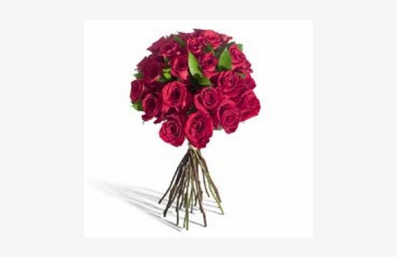 Red Roses Bouquet 12 Flowers - 24 Rose Rosse, transparent png download
