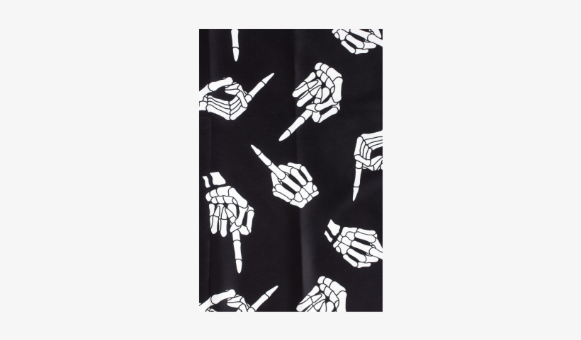 Sourpuss No Bones About It Bad Girl Scarf - Skirt, transparent png download