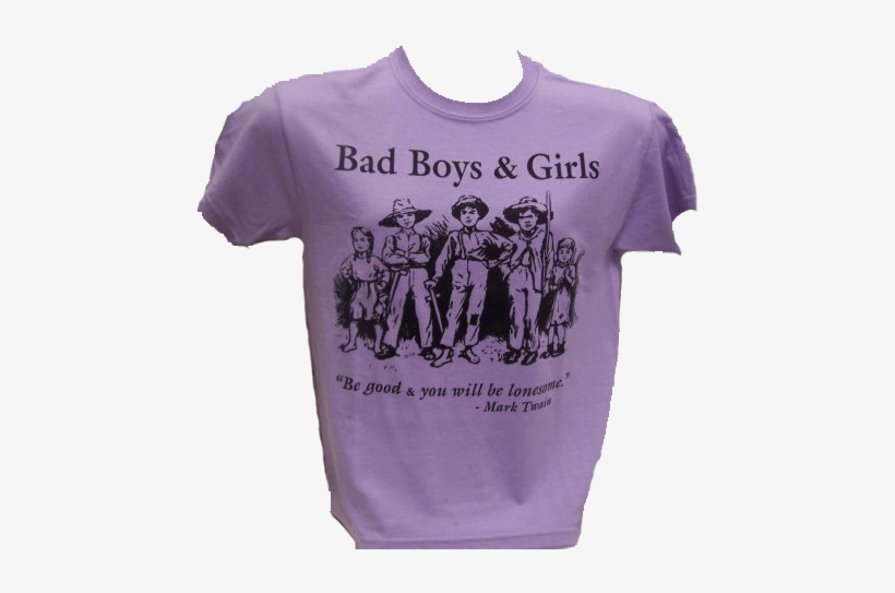 Children's Bad Boys & Girls - Bad Text On T Shirts, transparent png download